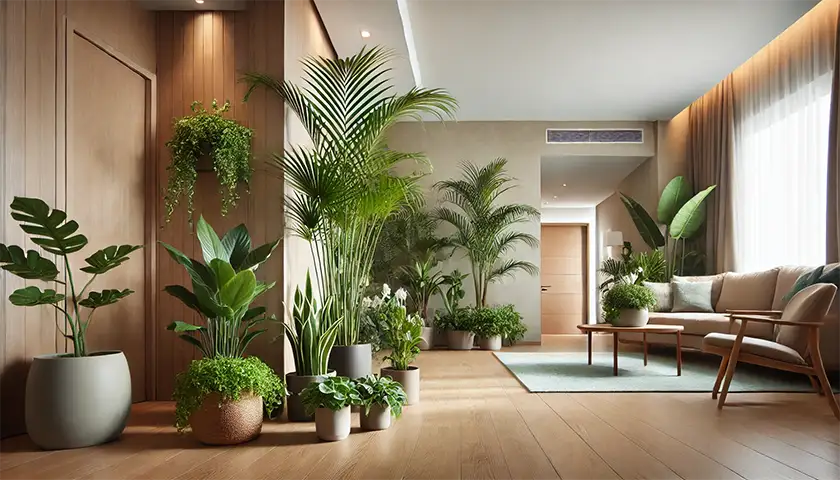 air-purifying plants