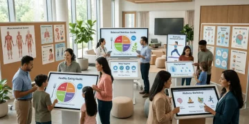 AI Image for health and wellness education