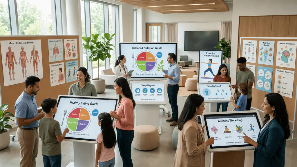 AI Image for health and wellness education
