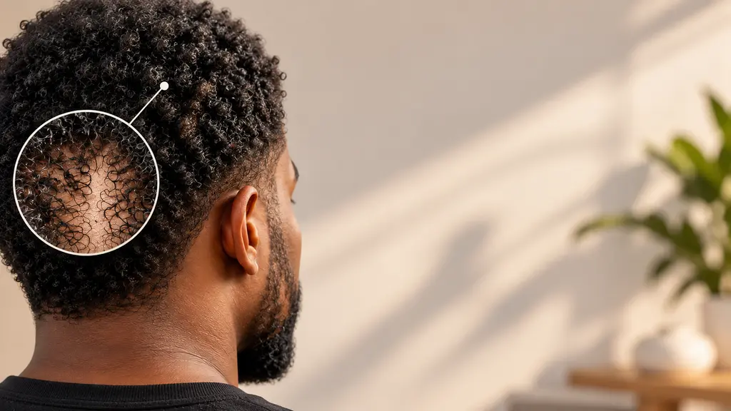 Afro hair transplant