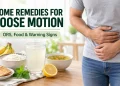 Home remedies for loose motion with ORS, banana, rice and soup